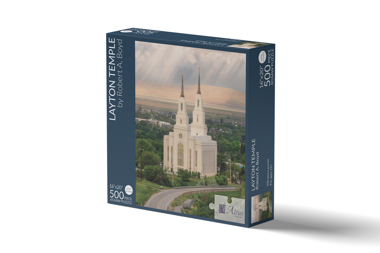 Layton Temple 16x20 jigsaw puzzle 500 pieces