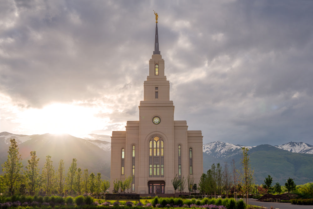 Layton Temple - Sunrise by Robert A Boyd | Altus Fine Art
