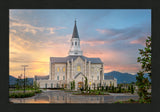 Taylorsville Temple - Covenant Path - framed giclee canvas