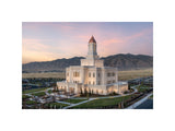 Deseret Peak Temple - Summer Sunset