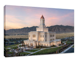 Deseret Peak Temple - Summer Sunset