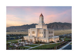 Deseret Peak Temple - Summer Sunset
