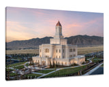 Deseret Peak Temple - Summer Sunset