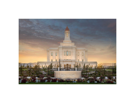 Deseret Peak Temple - Eventide