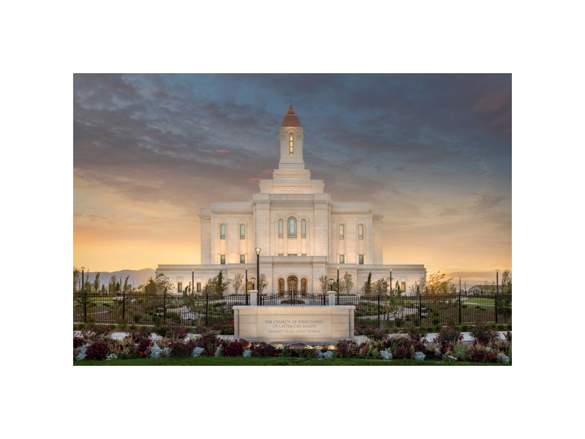 Deseret Peak Temple - Eventide