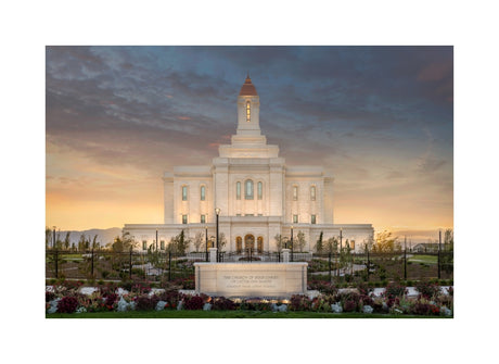 Deseret Peak Temple - Eventide