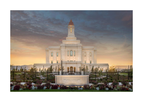Deseret Peak Temple - Eventide