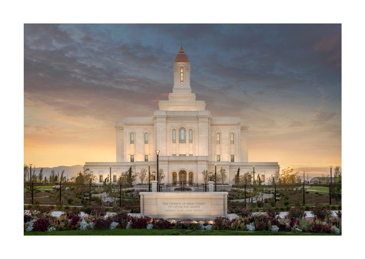 Deseret Peak Temple - Eventide