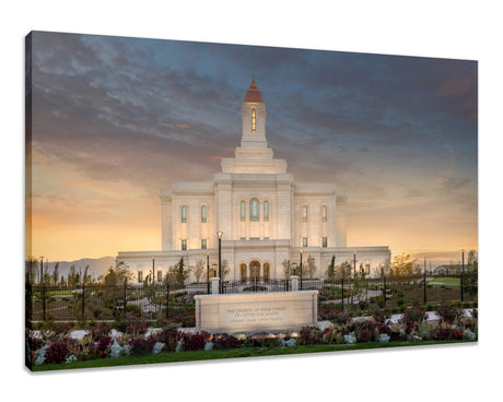 Deseret Peak Temple - Eventide