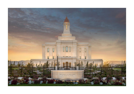 Deseret Peak Temple - Eventide