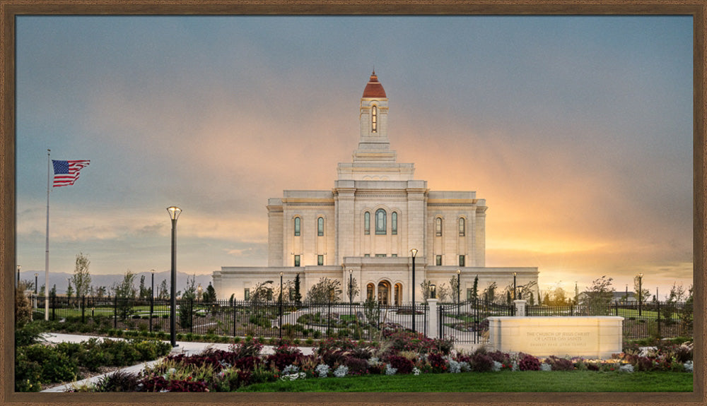 Deseret Peak Utah Temple - Fire of the Covenant Series