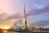 Syracuse Temple - Fire of the Covenant Series 12x18 repositionable poster