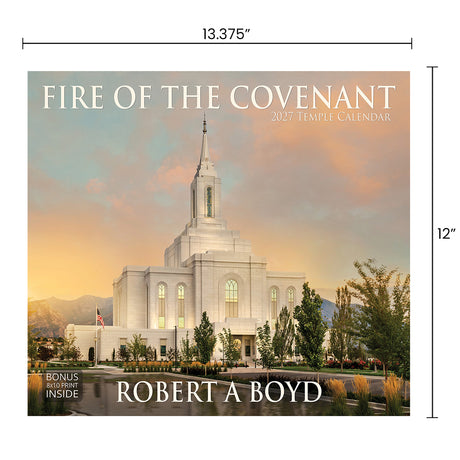 Fire of the Covenant Robert Boyd 2027 Calendar