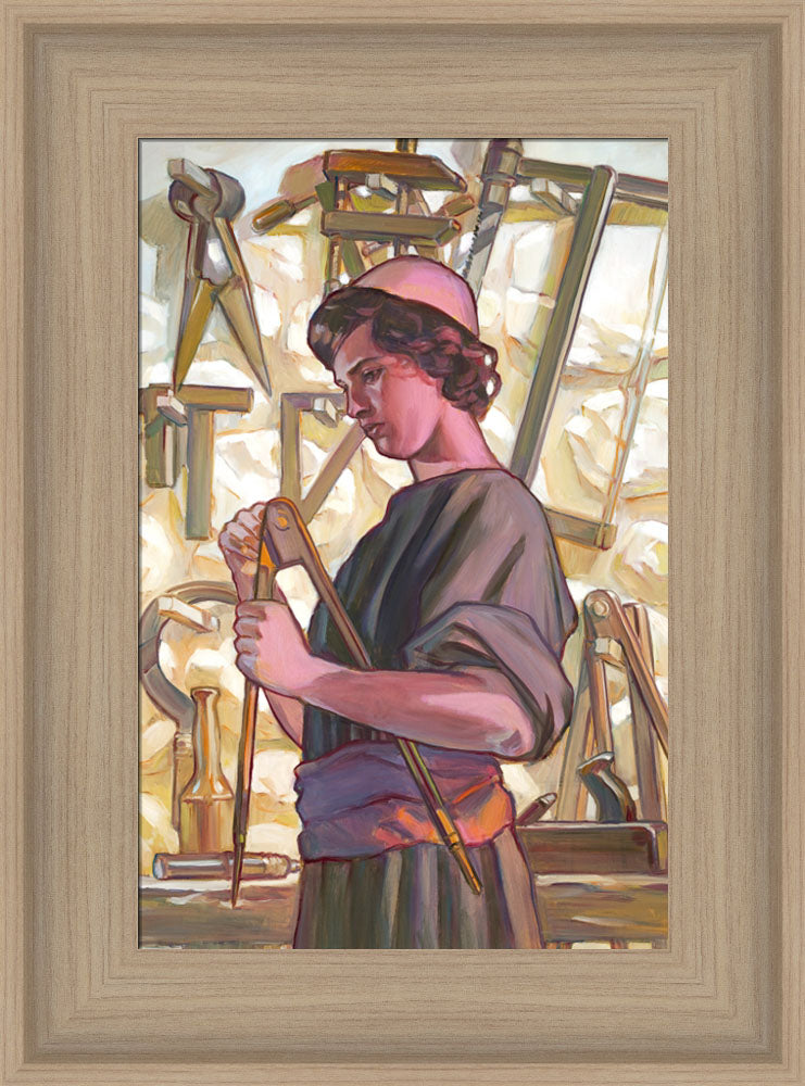 Young Carpenter by Rose Datoc Dall