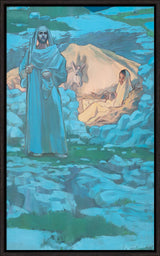 Nativity - Center Panel by Rose Datoc Dall