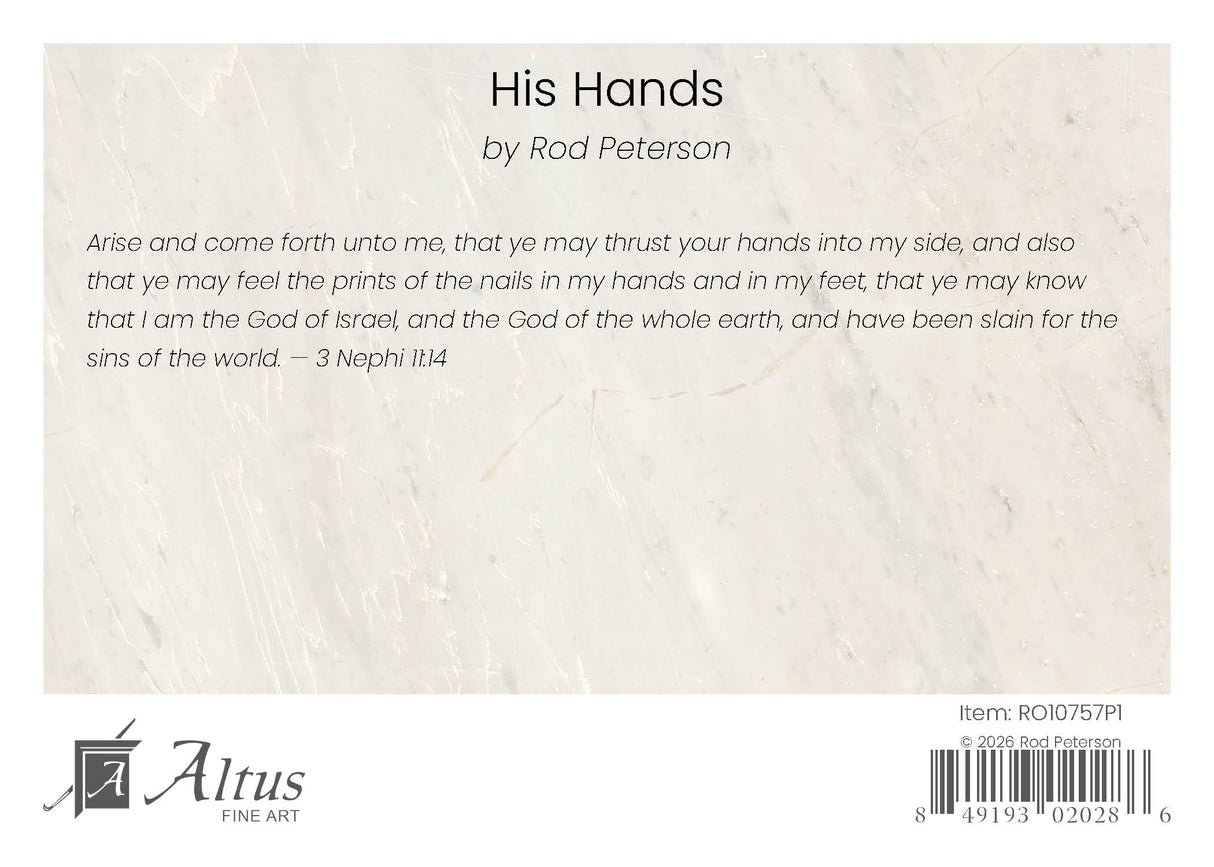 His Hands