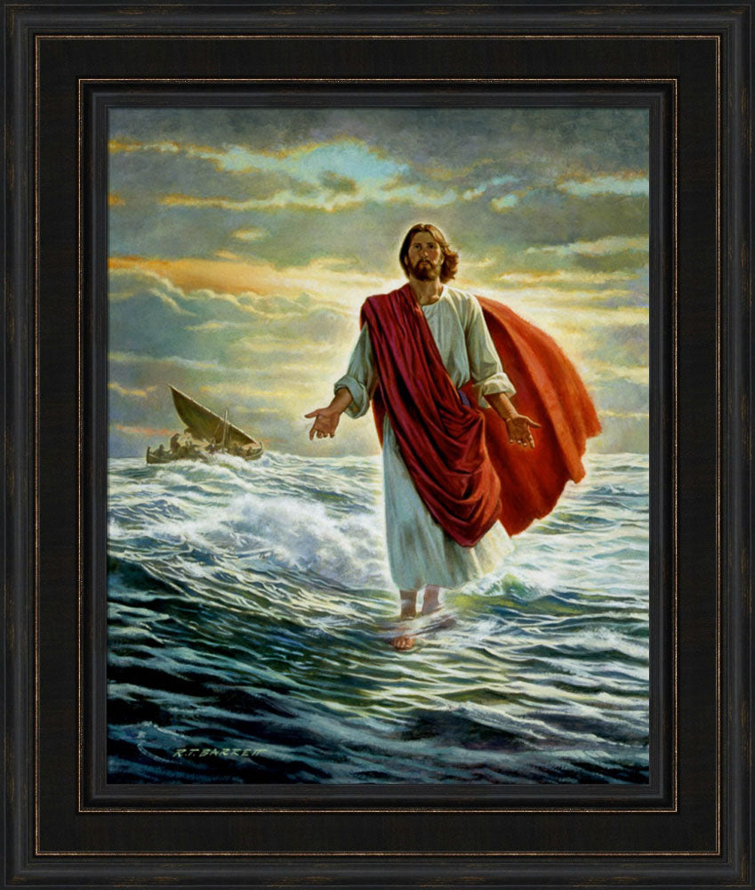 Christ Walking on the Water by Robert Barrett