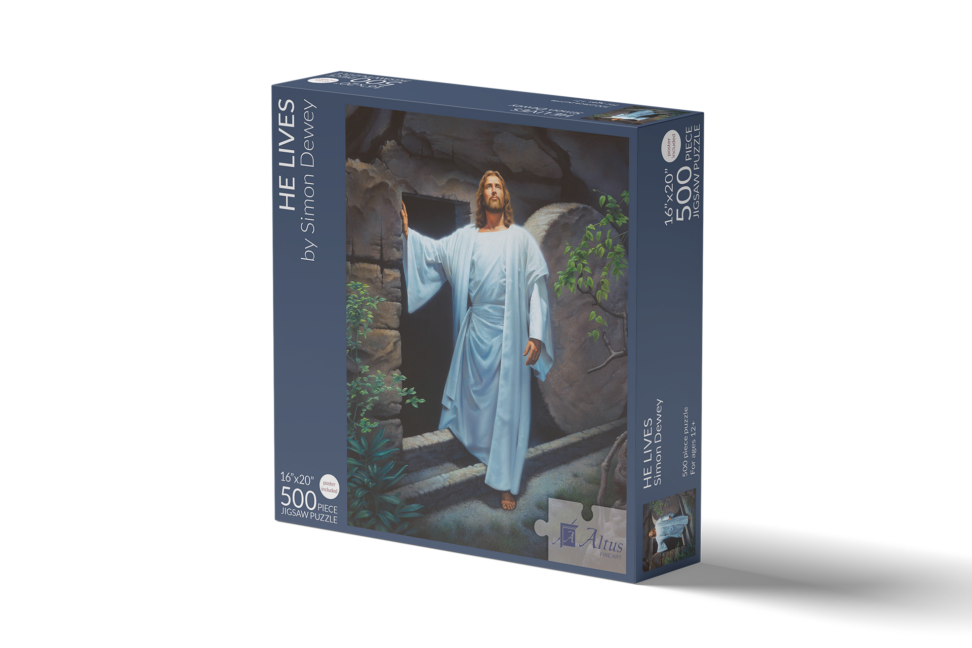 He Lives Jigsaw Puzzle - Uplifting Art | Altus Fine Art