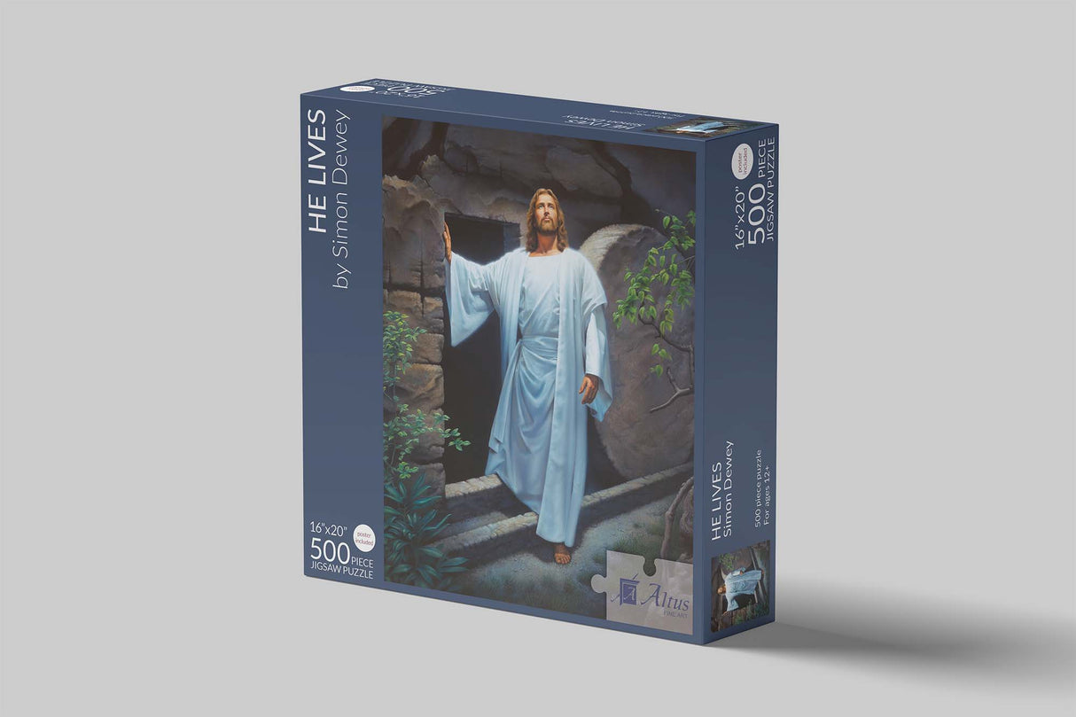 He Lives 18x18 jigsaw puzzle 500 pieces