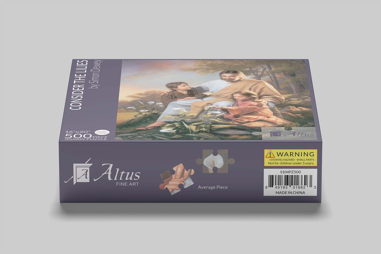 Consider the Lilies 16x20 jigsaw puzzle 500 pieces