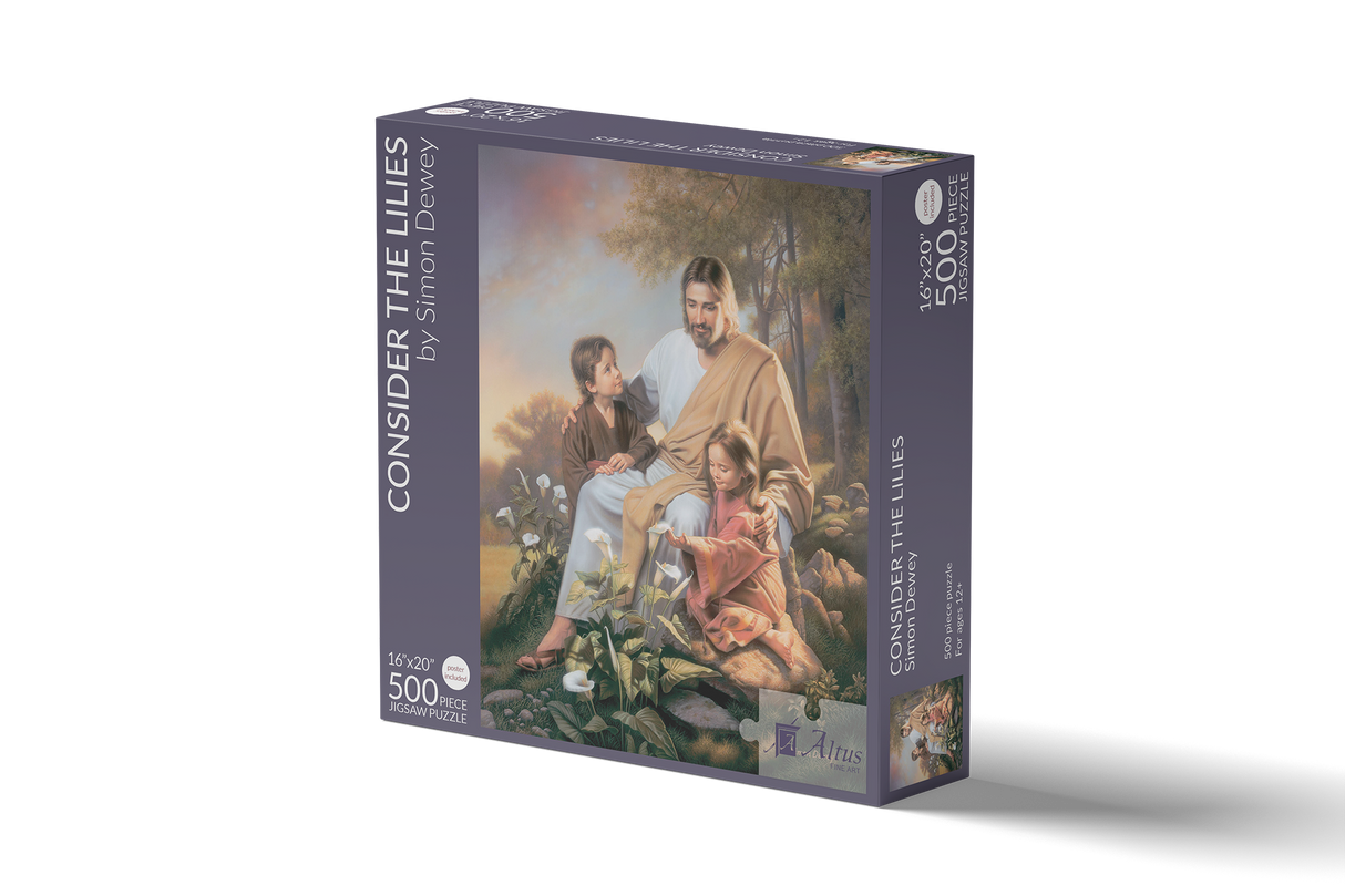 Consider the Lilies 16x20 jigsaw puzzle 500 pieces
