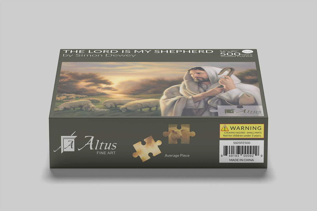 The Lord is My Shepherd 16x20 jigsaw puzzle 500 pieces