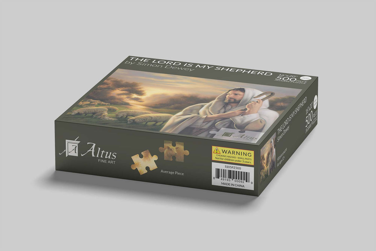 The Lord is My Shepherd 16x20 jigsaw puzzle 500 pieces