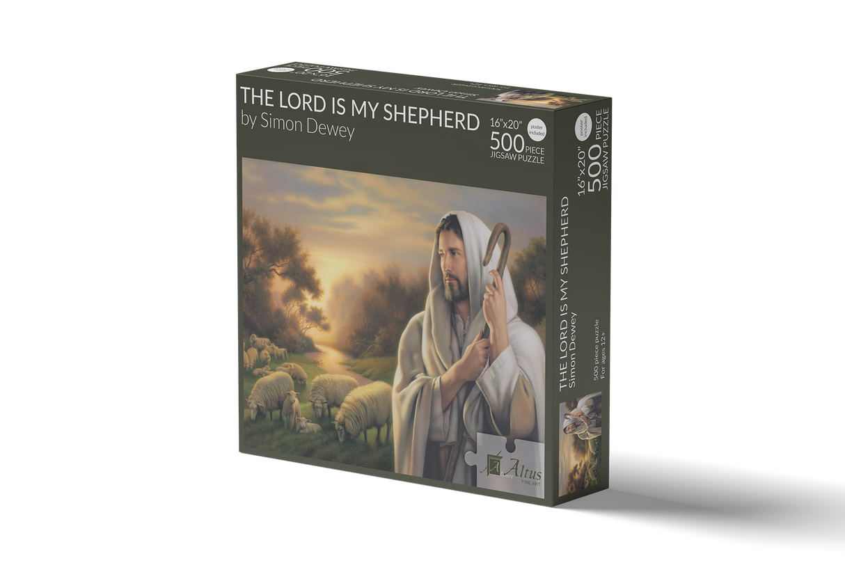 The Lord is My Shepherd 16x20 jigsaw puzzle 500 pieces