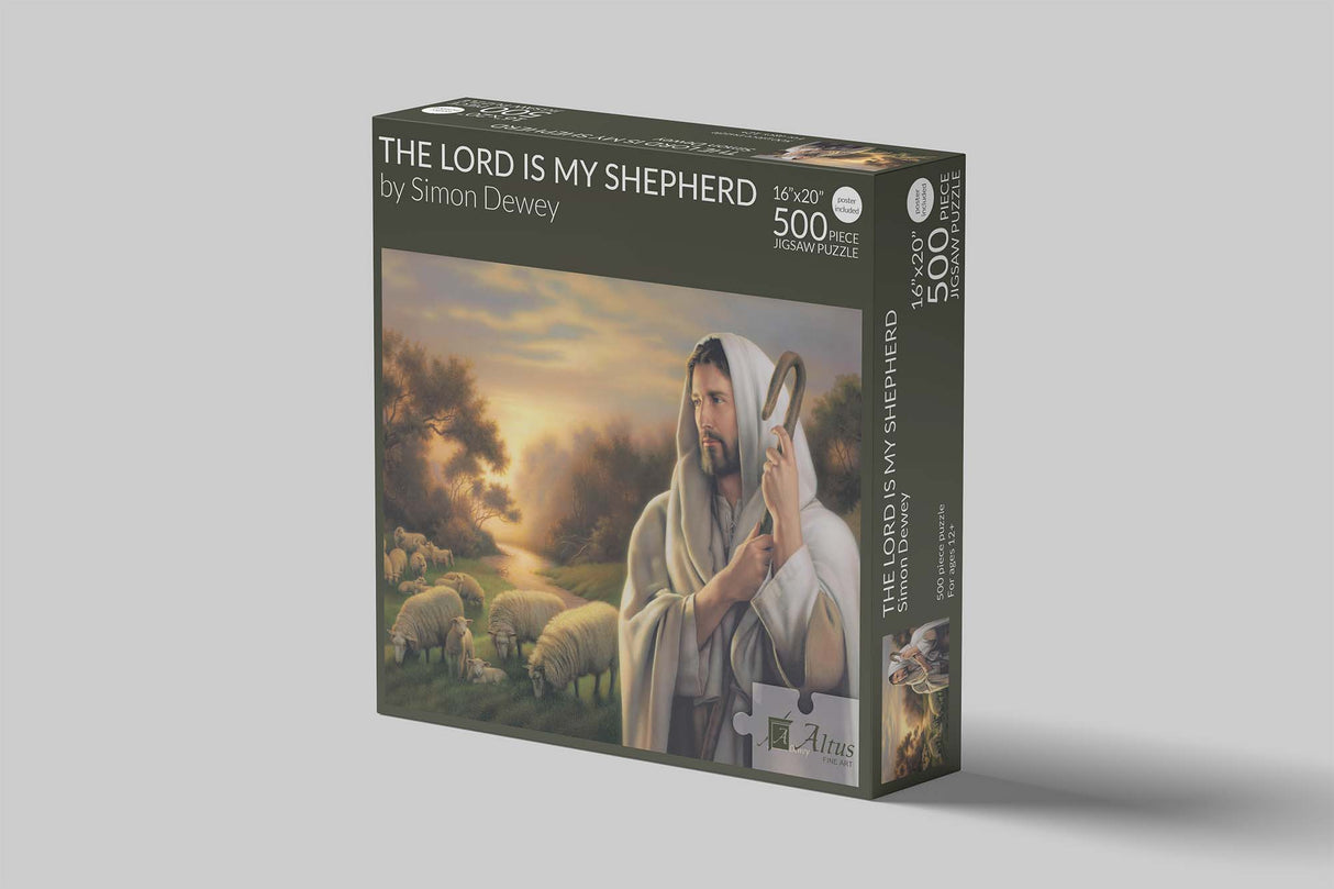 The Lord is My Shepherd 16x20 jigsaw puzzle 500 pieces