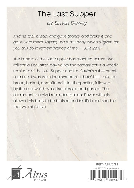 The Last Supper by Simon Dewey