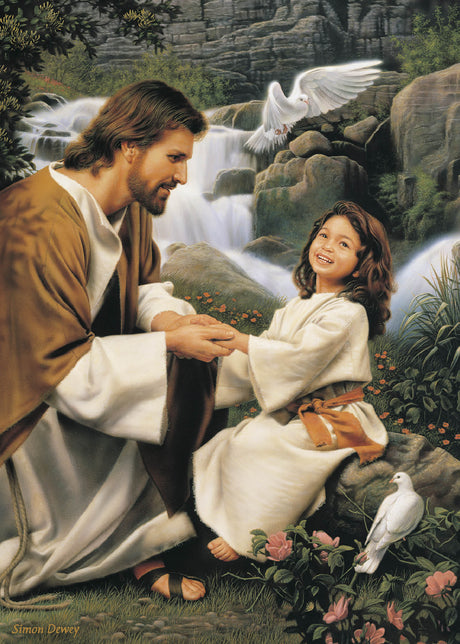 Of Such is the Kingdom of God by Simon Dewey