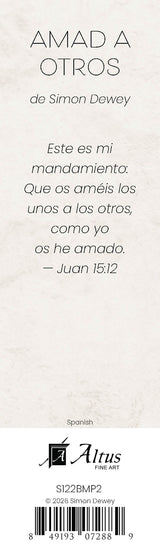 As I Have Loved You bookmark (Spanish)