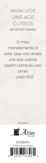 As I Have Loved You bookmark (Portuguese)
