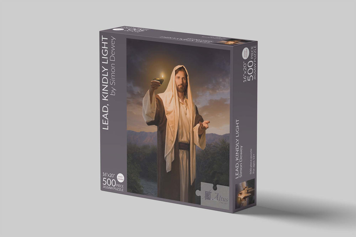 Lead, Kindly Light 16x20 jigsaw puzzle 500 pieces
