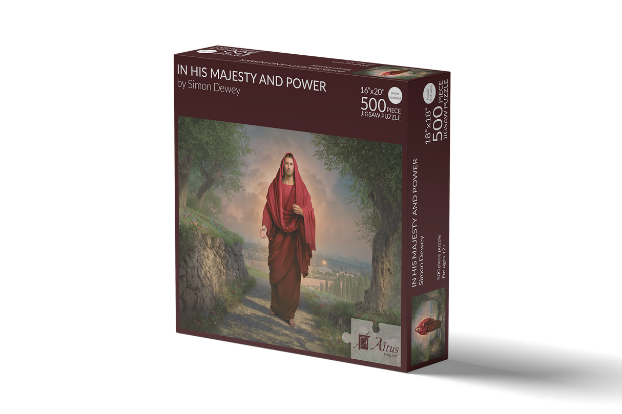 In His Majesty and Power 500 Piece Puzzle
