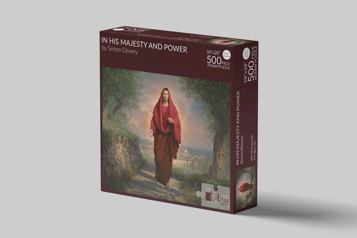 In His Majesty and Power 500 Piece Puzzle