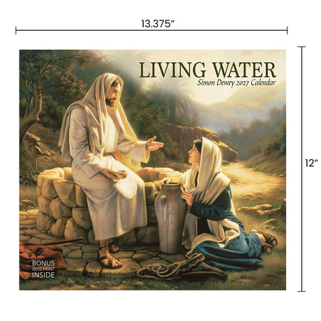 Living Water Simon Dewey 2027 Calendar