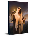 Lead, Kindly Light Christian Journal by Simon Dewey - 6x8.5" soft cover lined notebook