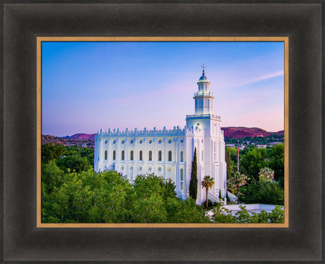 St George Temple - From the Trees by Scott Jarvie