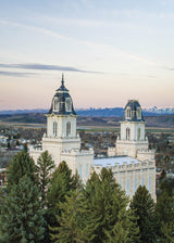 Manti Temple - Above the Trees