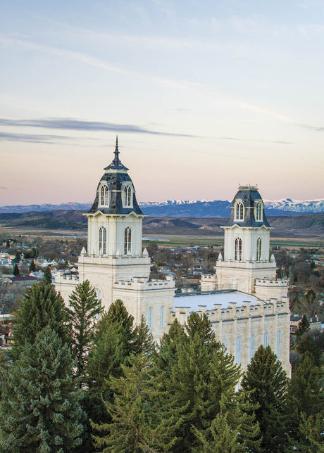 Manti Temple - Above the Trees
