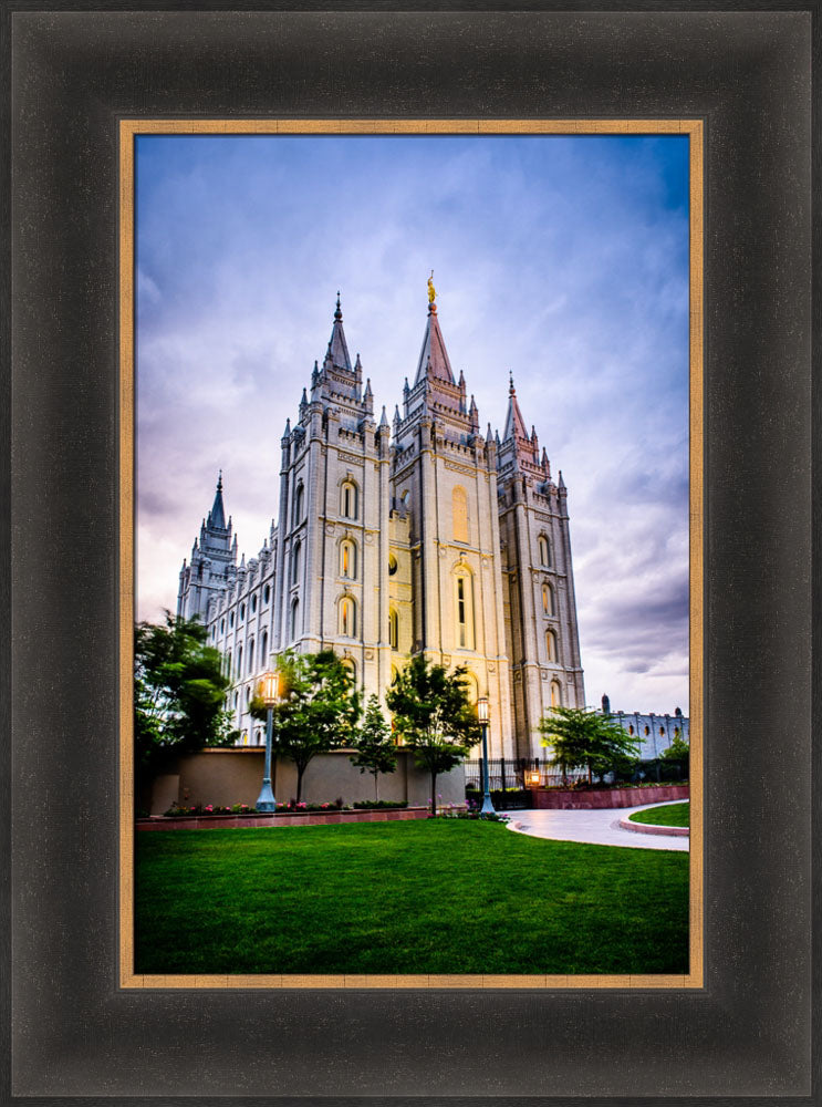 Salt Lake Temple - From the Corner by Scott Jarvie