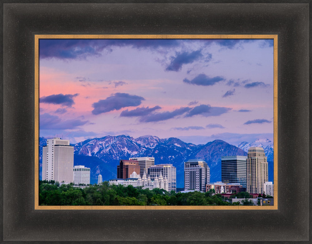 Salt Lake Temple - Skyline by Scott Jarvie