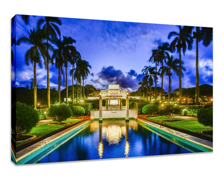 Laie Temple - Twilight Reflection