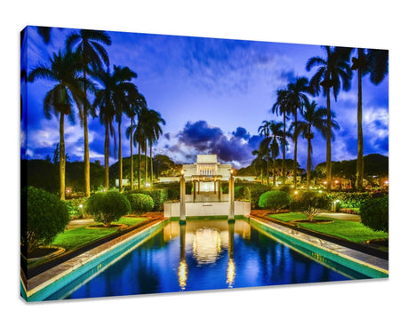 Laie Temple - Twilight Reflection