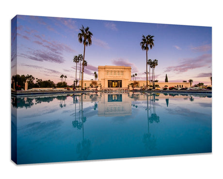 Mesa Temple - Sunset Reflection