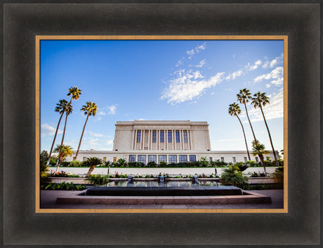 Mesa Temple - Garden Fountain by Scott Jarvie