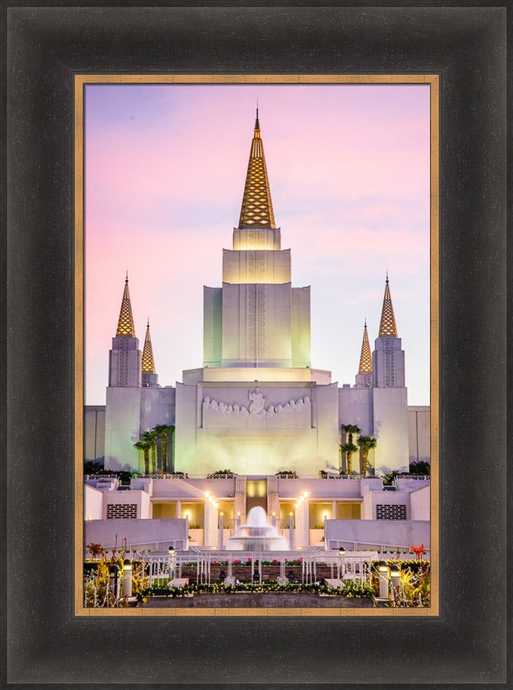 Oakland Temple - Christmas Lights by Scott Jarvie