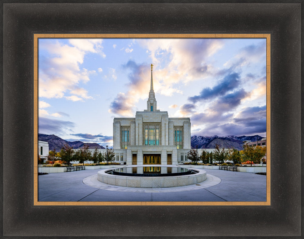 Ogden Temple - Morning Light by Scott Jarvie