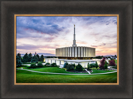 Provo Temple - Sunset by Scott Jarvie